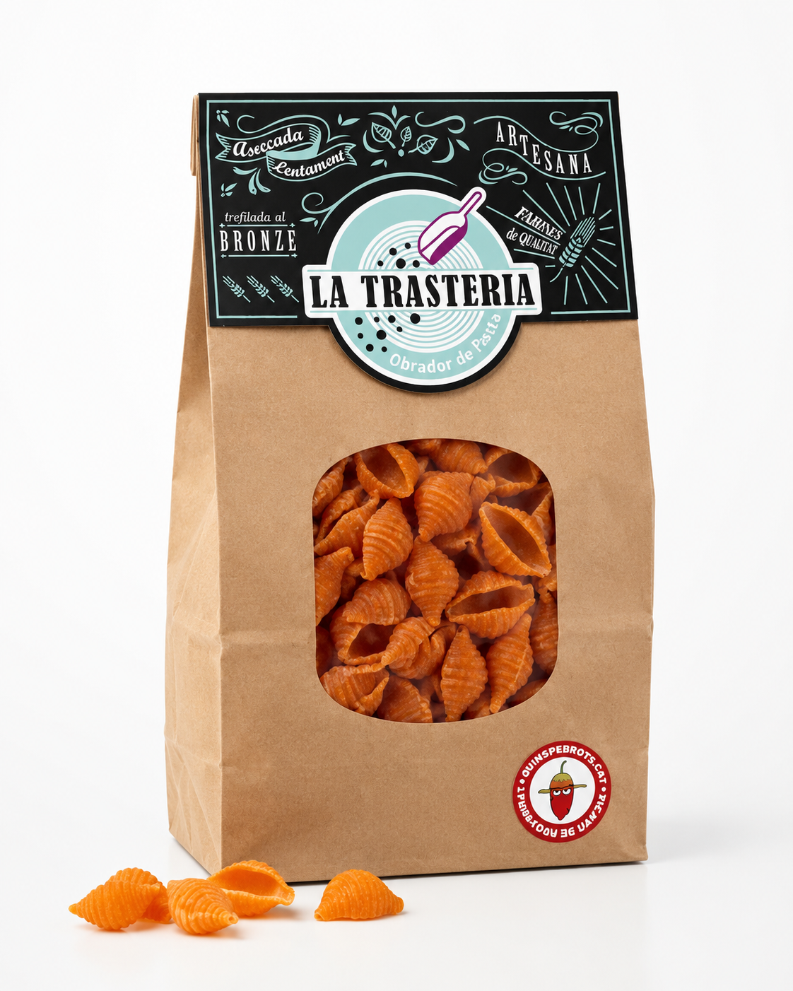 Pasta La Trasteria amb Habanero vermell – Paquet de 400 g